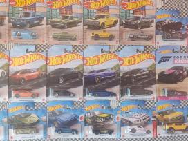 Hot wheels mašinėlės