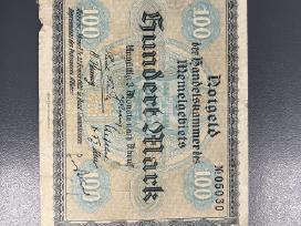 Parduodamas Memel 1922 m banknotas