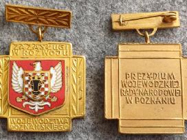 Už nuopelnus vystant Poznanės vaivadiją