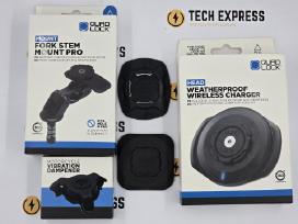 Quadlock Pro telefono laikiklis motociklo šakei