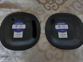 Naujos juodos Luminarc lėkštės