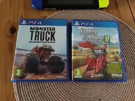 Ps 4 monster truck, Farming simulator