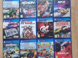 Playstation 4 lenktynių žaidimai