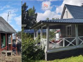 Karkasiniai namai, stogai, terasos