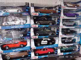 Amerikietiški automobiliai 1:18