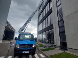 Autobokštelio nuoma 22m - lataku valymas