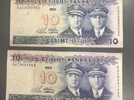 10 litu 1993 metu banknotai