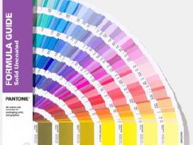 Pantone Formula Guide Solid Uncoated spalvų paletė