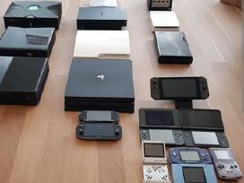 Perku Playstation,xbox,nintendo konsoles, žaidimus