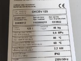 Naujas elektrinis boileris gulsčias