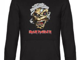 Džemperis su gobtuvu kapišonu Iron Maiden