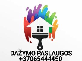 Dažymo Paslaugos/langu/duru/fasado/stiklu keitimas