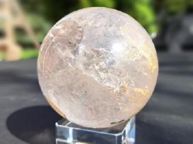 Kalnų krištolo rutulys, mineralas, akmuo 446g