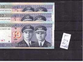 Banknotai 10 lt