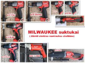 Milwaukee suktuvas kampinis suktuvas drėlė