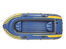 Pripučiama valtis Intex Challenger 3 Ir 2 liemenes
