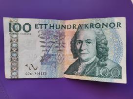Senos Švedijos kronos 100