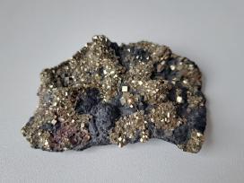 Piritas, mineralas, akmuo, 573g, 9.5x6.5x2cm