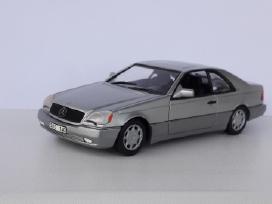 1/43 modeliukai MB S-class C140 S600 Sec 1992–1994