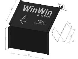 Difuzijai atviros stogo plokštės "Win Win"