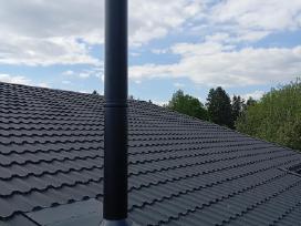 Kaminų įdėklai. Pristatomi kaminai.