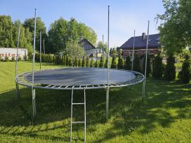 Dovanojamas naudotas batutas,3.62m, be tinklo