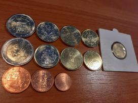 San marino eurai ir euro centai unc