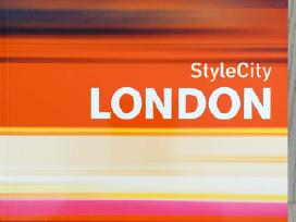 Knyga anglu kalba ''Style City London''