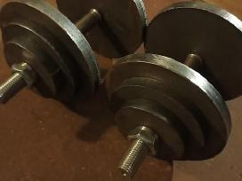 Hanteliai 2x25kg 90e