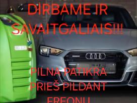 Kondicionierių pildymas Šiauliai