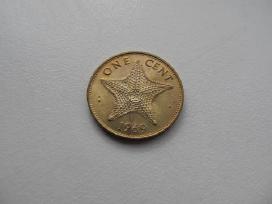 1 centas , Bahamos , 1969