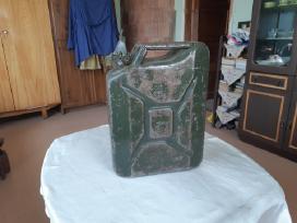 Metalinė 20l talpa kurui kanistra