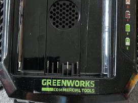 Greenworks,stiga,cramer universalus 82v pakrovėjas