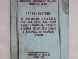 Dosarm statutas knygelė 1949 m.