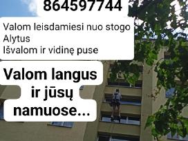 Daugiabučių laiptinių langų valymas, Aukstalipiai