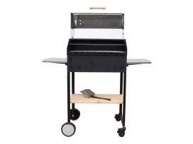 Kepsninė malkinis grilis Silver Grill su ratukais