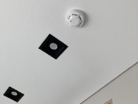 Signalizacijos, priešgaisrinės, vaizdo kameros.