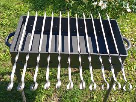 Nerūdijančio plieno iešmai 3mmx12mmx600mm