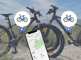 Apple airtag laikikliai dviračiui