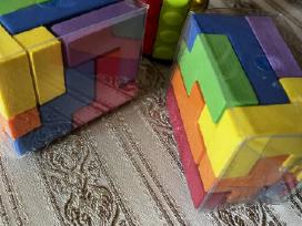 Lavinnamieji žaislai (kaladėlės, cilindras rubik)