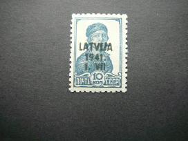 Latvija 1941 Vokietija 10kap. llt2sl