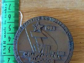 Stalo medalis. Ssr spartakiada 1983 m.