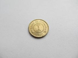 1 centas , Gajana , 1967