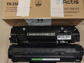 Hp/canon lazerinio spausdintuvo dvi kasetės