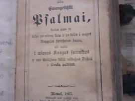Sena knyga " Psalmai", leista Klaipėdoj 1897m.