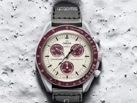Moonswath Omega Swatch Pluto Kolekcinis Laikrodis