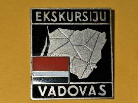 Ekskursijų vadovo ženklas.