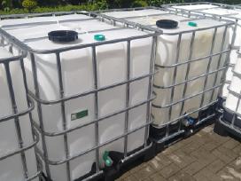 Ibc konteineriai, 1000 l. maistinės talpos švarios