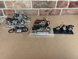 Modeliukai harley davidson 1:18 baikeriui HD