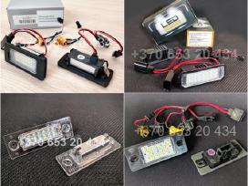 Vw Audi Skoda Seat LED numerių numerio apšvietimas
